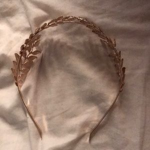 Gold headband